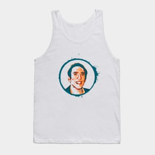 Crazy Nick Cage Tank Top